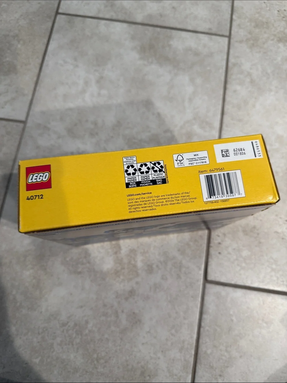 Lego micro rocket